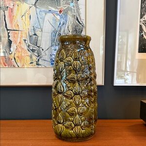 Carstens fat lava vase West Germany model 7347-30 extra large